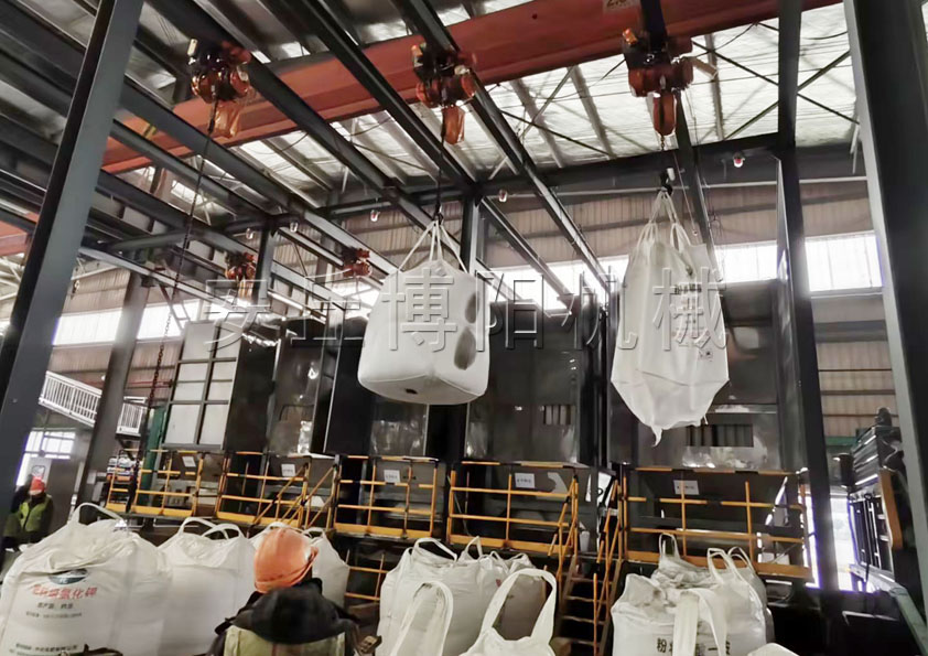 氯化鈉噸袋破袋機(jī)核心組成 無塵噸袋拆包機(jī)主要特點